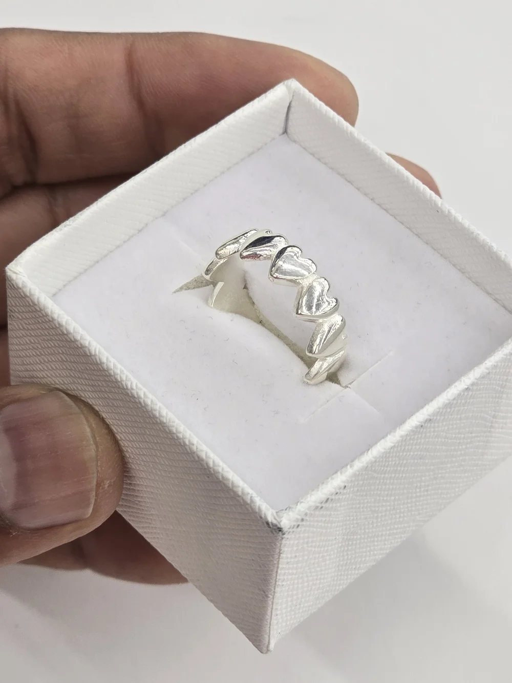 925 Sterling Silver Heart Ring For Women